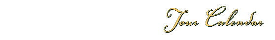 Tour Calendar