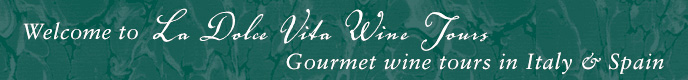 Welcome to La Dolce Vita Wine Tours: Gourmet wine tours in Italy & Spain